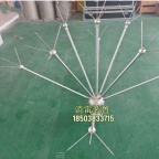 风电场雷电放散装置接闪概率10%   非接闪直击雷防护装置不接闪